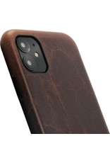 Minim Leder iPhone 11/Pro/Pro Max Handyhülle Back Cover Braun