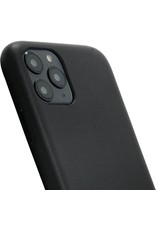 Minim Leder iPhone 11/Pro/Pro Max Handyhülle Back Cover Schwarz