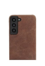 Minim Leder Handyhülle  Samsung S23 Back Cover Braun