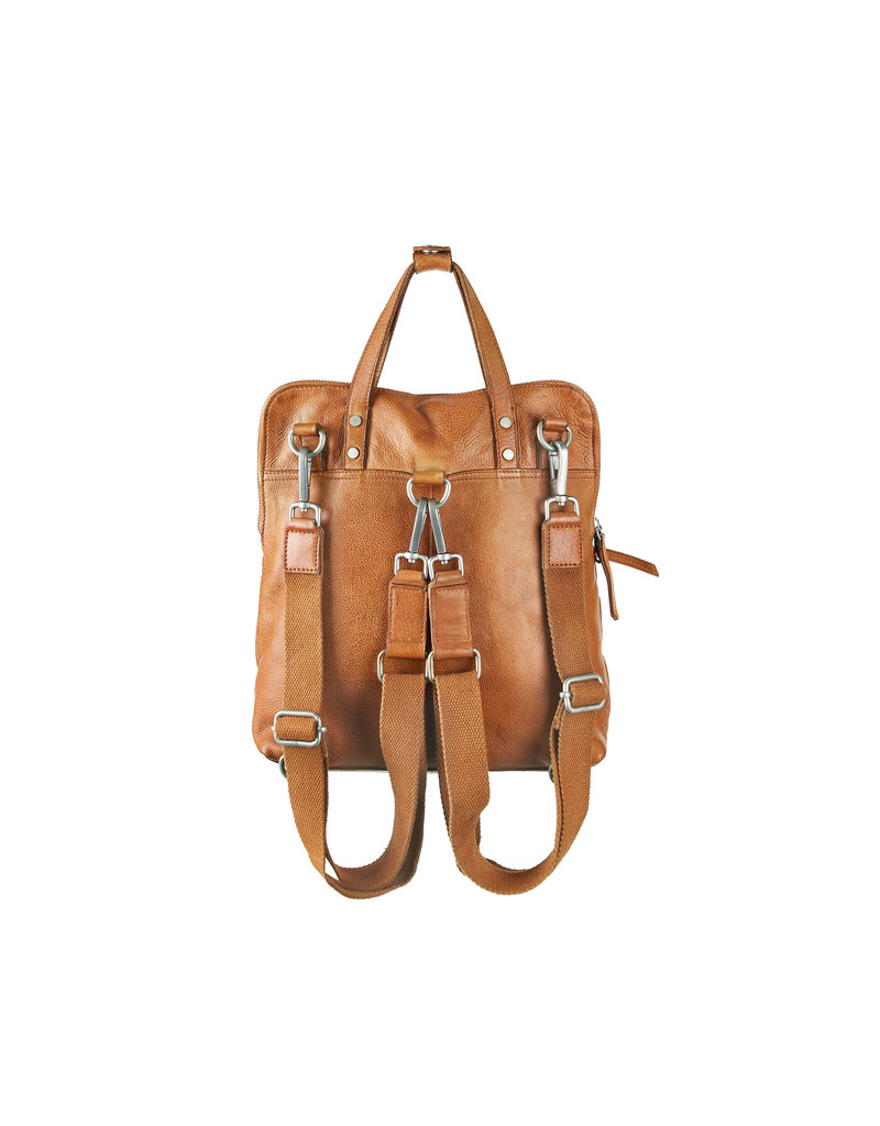 Bull & Hunt Leder Rücksack Washed Cognac