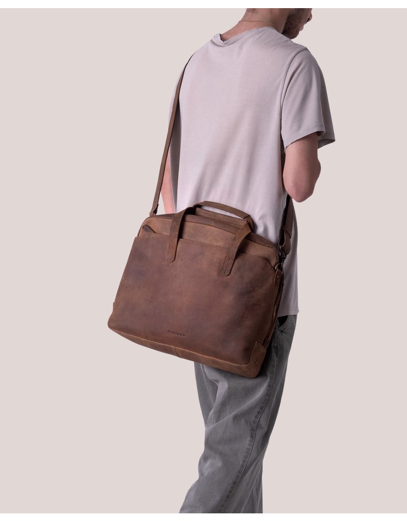 Harold's Leder Laptoptasche  Arbeitstasche