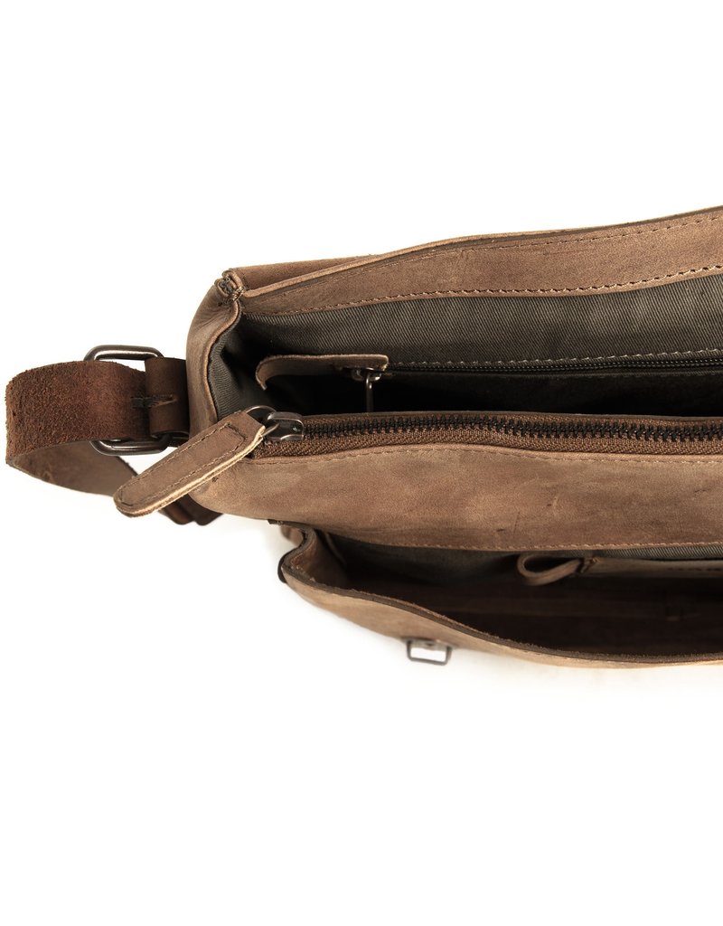 Harold's Leder Arbeitstasche Briefcase Saddlebag