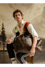 John Woodbridge Handgefertigte Leder Weekender Reisetasche