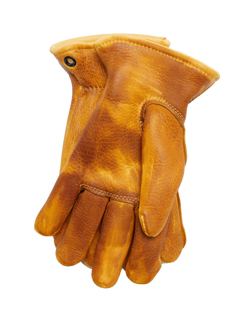 Crud Gepolsterte Handgefertigte Leder Handschuhe