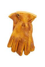 Crud Gepolsterte Handgefertigte Leder Handschuhe