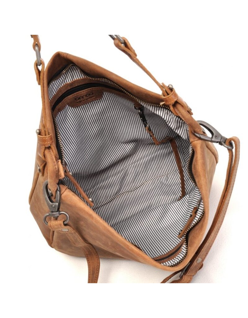 Berba Leren Dames Schoudertas Hobo Bag