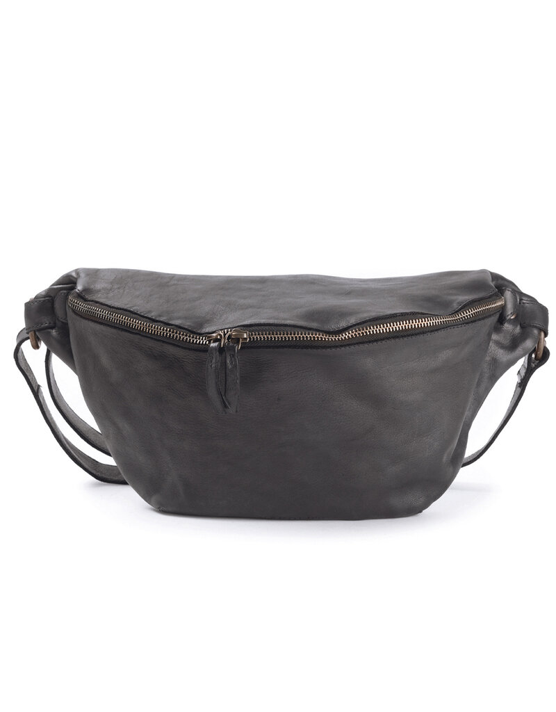 Harold's Washed Leder Bauchtasche Bumbag XL