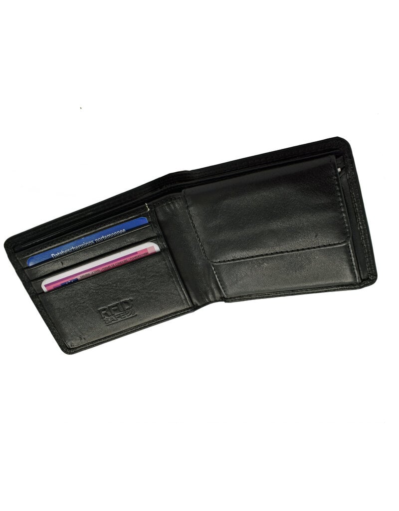 LD Platte Leren Heren Portemonnee RFID