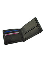 LD Platte Leren Heren Portemonnee RFID