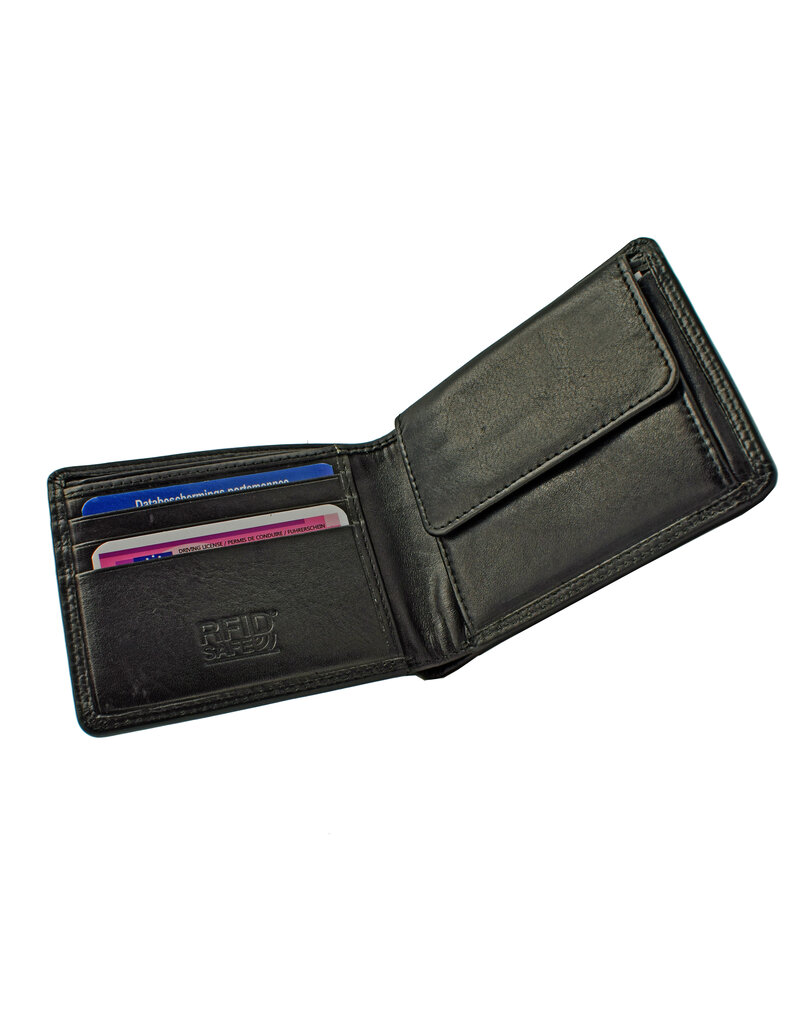 LD Flache Leder Herren Geldbörse RFID