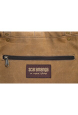 Scaramanga Robuste Einkaufstasche Shopper Canvas und Leder