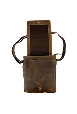 Hunterleren Schoudertas voor Dames & Heren – Personaliseerbaar