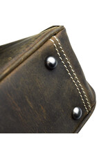 Leren Schoudertas voor Heren en Dames L – Hunterleer, Personaliseerbaar