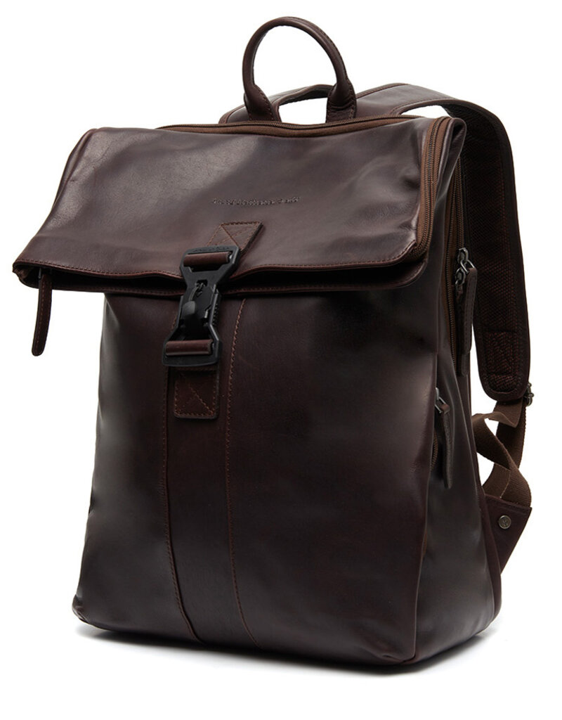 The Chesterfield Brand Leren Laptop Rugtas Werktas Bruin