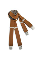 Sir Redman XL Hosenträger Elastisch Cognac