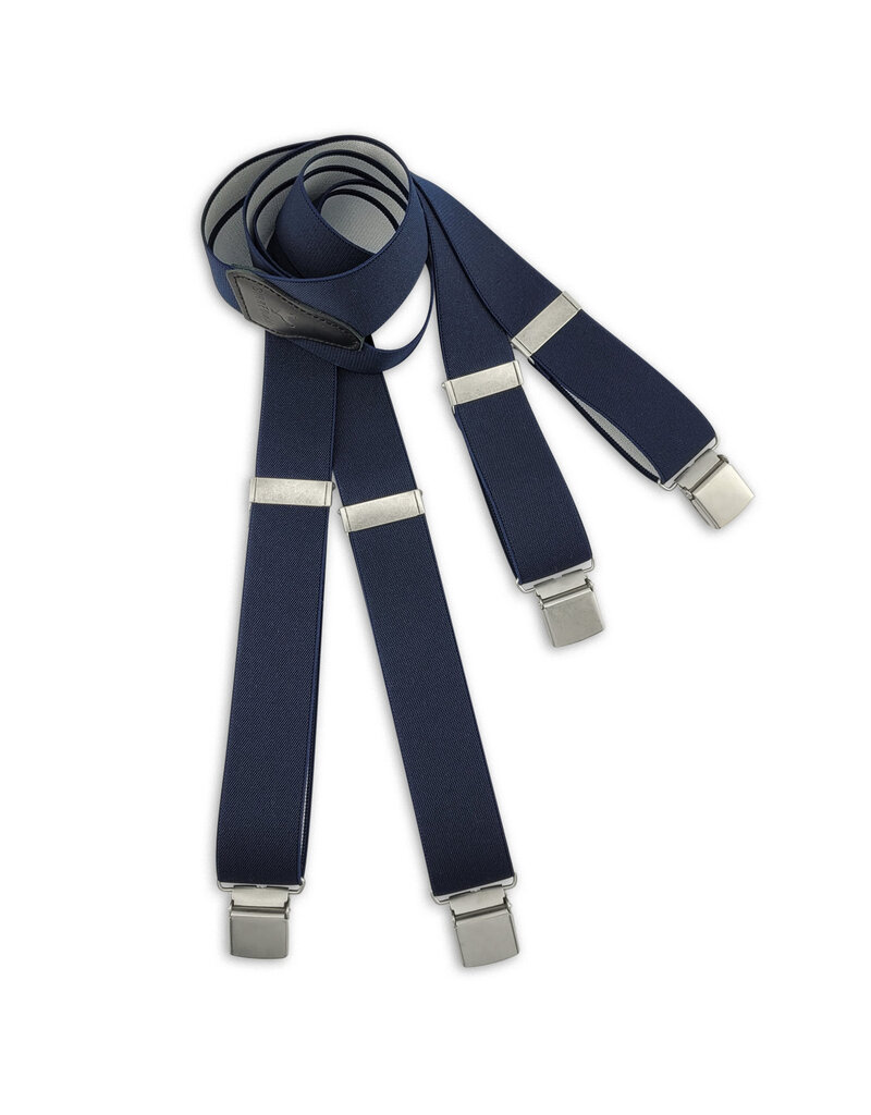 Sir Redman XL Hosenträger Elastisch Blau