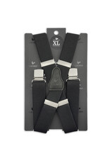 Sir Redman XL Hosenträger Elastisch Schwarz
