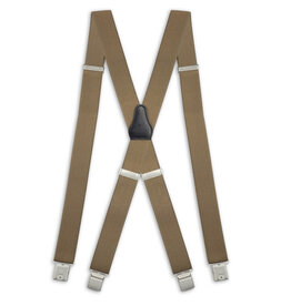 Sir Redman XL Hosenträger Elastisch Taupe