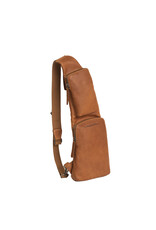 The Chesterfield Brand Leren Crossbodybag Gognac