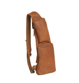 The Chesterfield Brand Leren Crossbodybag Cognac