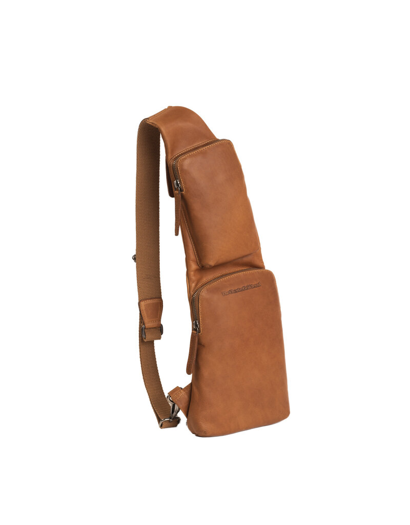 The Chesterfield Brand Leren Crossbodybag Gognac