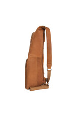 The Chesterfield Brand Leren Crossbodybag Gognac