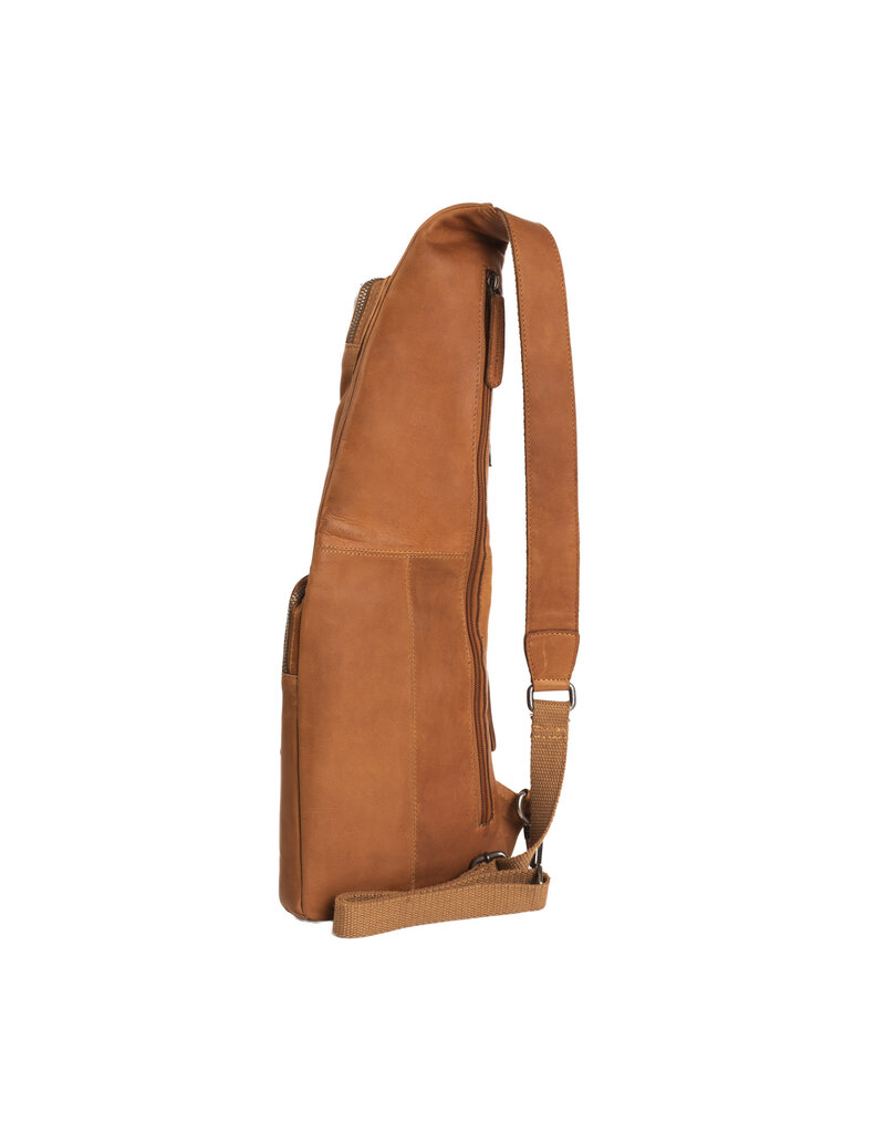 The Chesterfield Brand Leren Crossbodybag Gognac