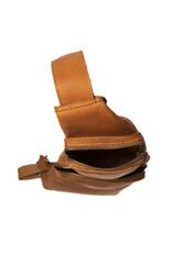 The Chesterfield Brand Leren Crossbodybag Gognac