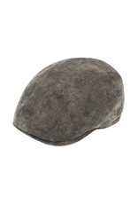 Fiebig Leren Flatcap Taupe