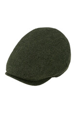Fiebig Shetland Wollen Flatcap Groen