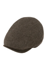 Fiebig Shetland Wollene Flatcap Taupe