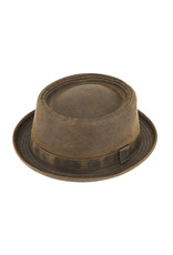 Fiebig Pork Pie Hüte Washed Cotton