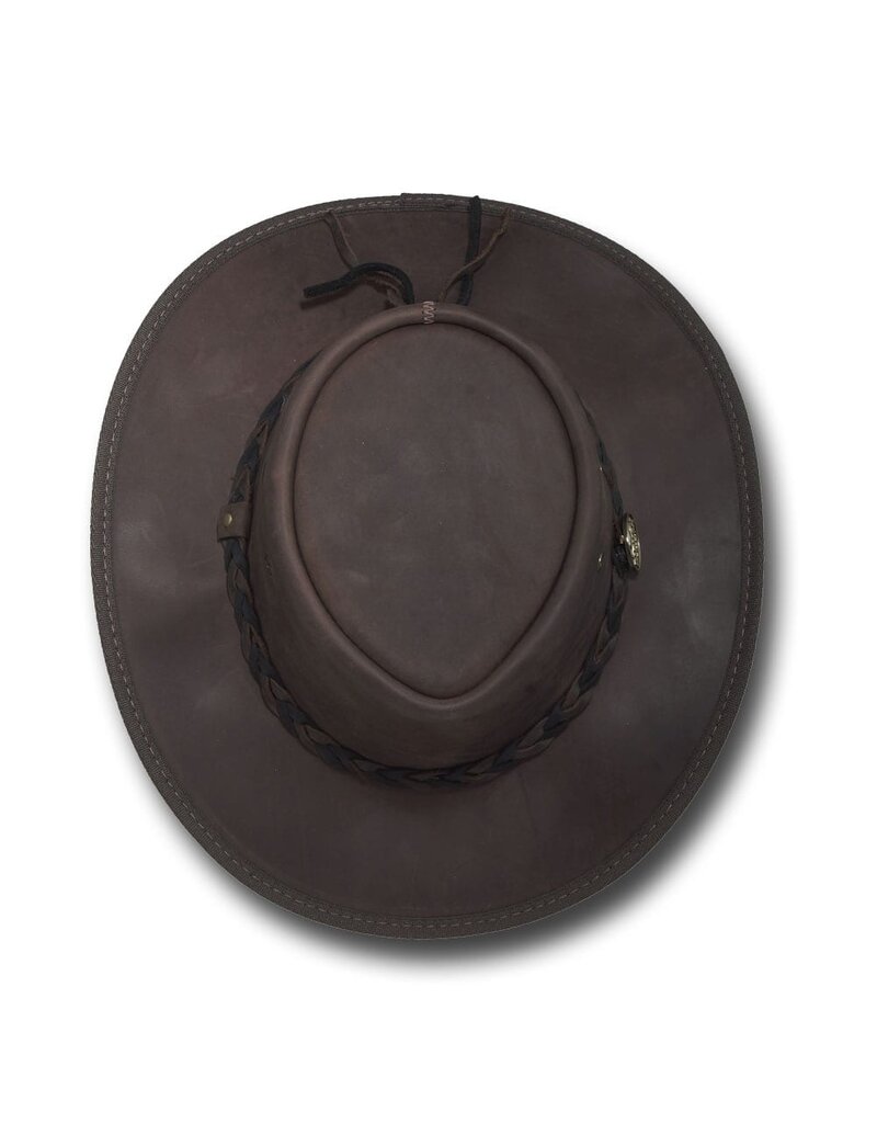 Barmah  Australischer Lederhut Squashy Bronco
