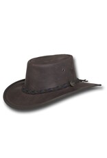 Barmah  Australischer Lederhut Squashy Bronco