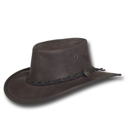 Barmah  Australischer Lederhut Squashy Bronco