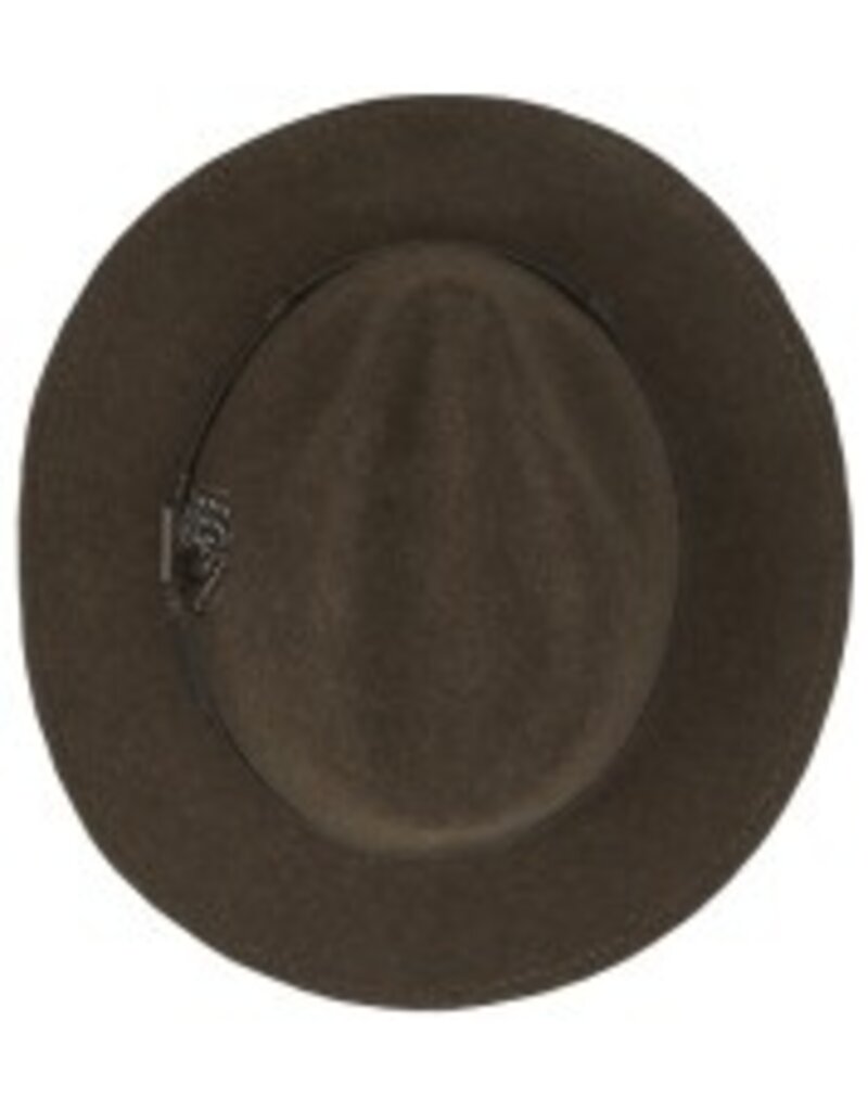 Hatland Outdoorhoed Traveller Met Veer Bruin