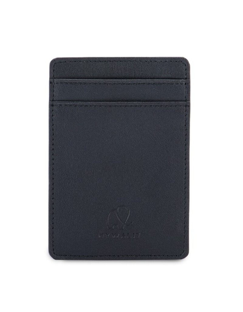 Mywalit Leder Magnetische Kartenhalter MagSafe Schwarz