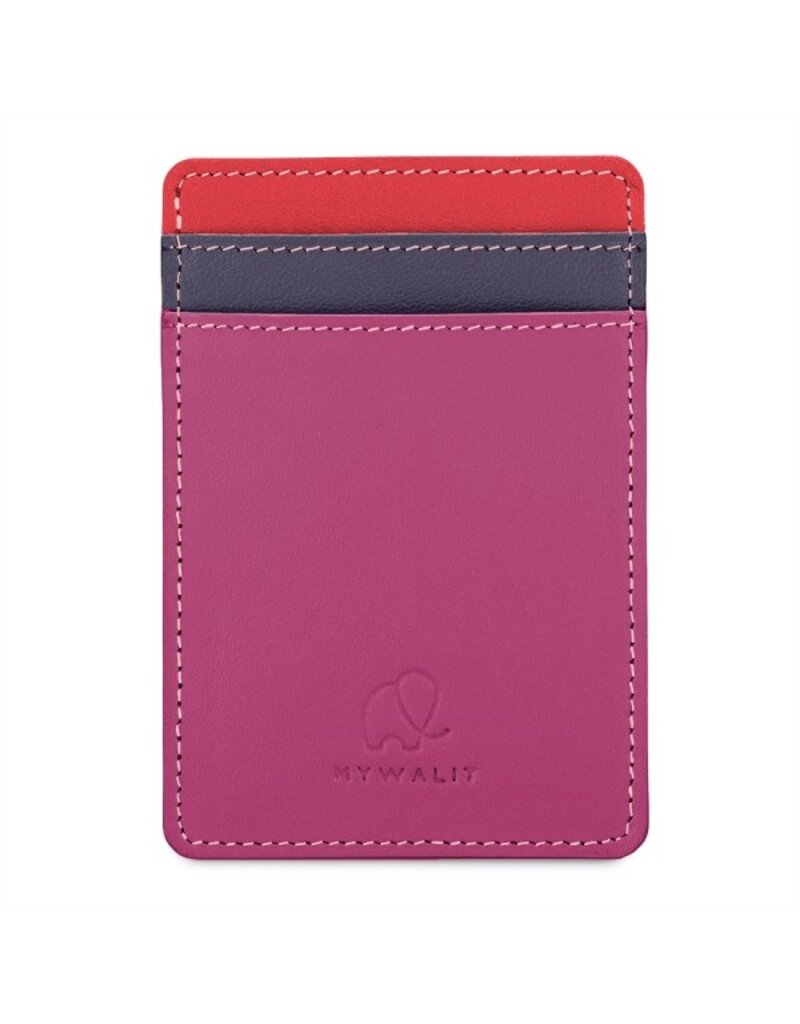 Mywalit Leren Magnetische Pashouder Kaarthouder Magsafe Sangria
