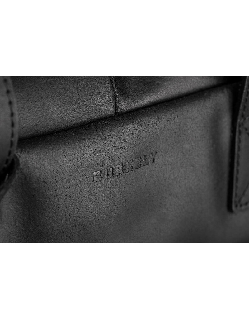 Burkely Leren A4 Schrijfmap Zwart