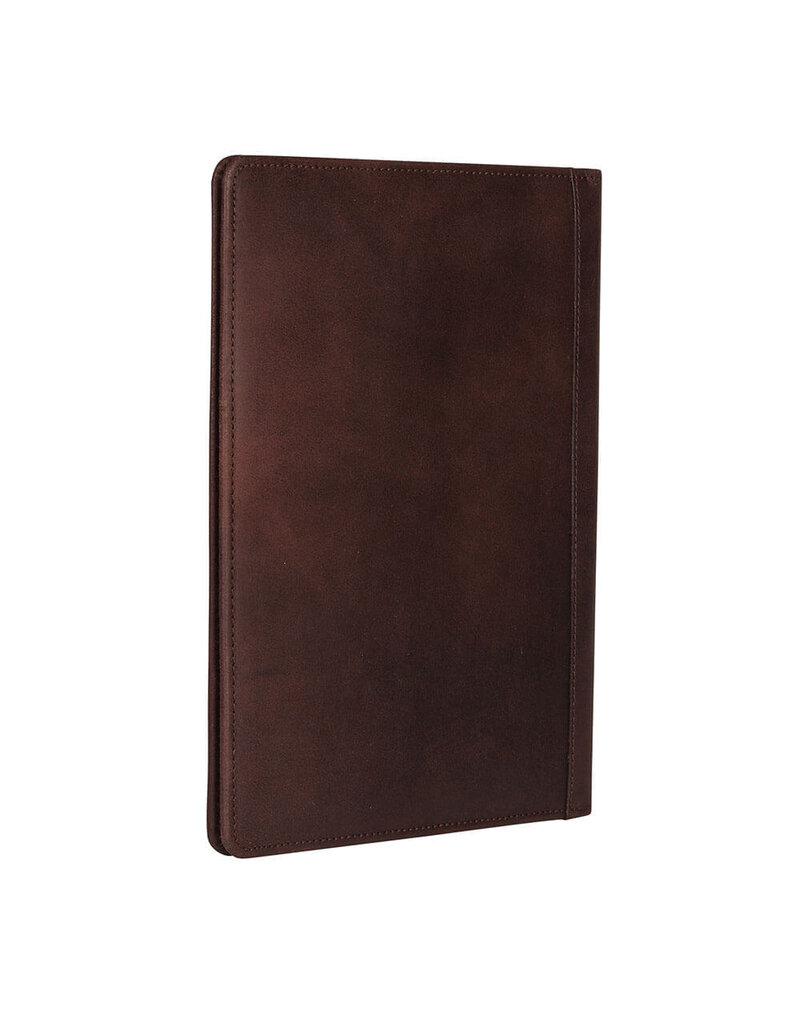 Burkely Leder A4 Schreibmap Braun