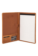 Burkely Leder A4 Schreibmap Cognac