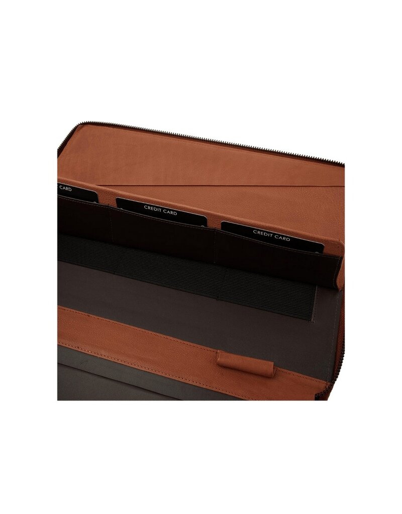 dR Amsterdam Leder Schreibmap A4 Cognac