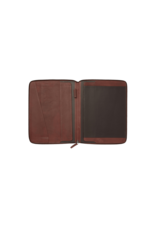 dR Amsterdam Leder Schreibmap A4 Braun