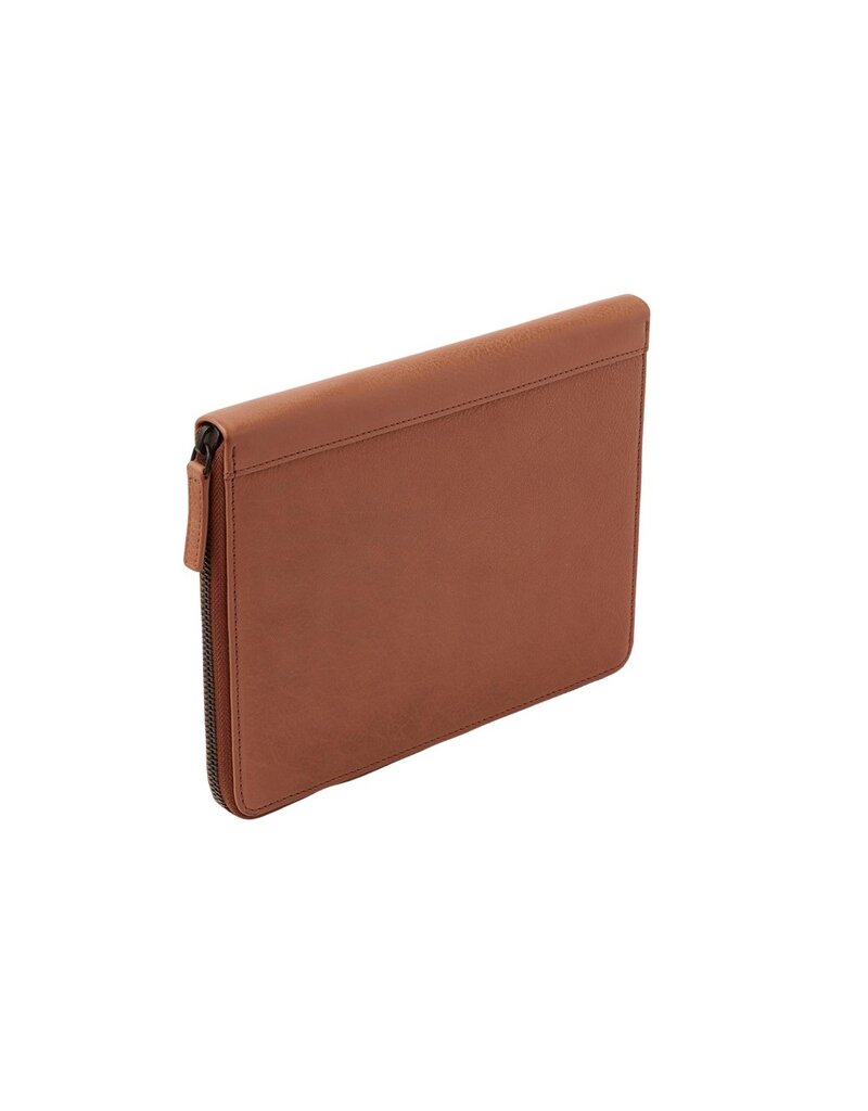 dR Amsterdam Leder Schreibmap A5 Cognac