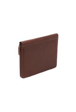 dR Amsterdam Leder Schreibmap A5 Braun