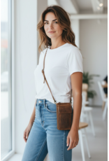 Greenburry Luxe Leren Telefoontasje Portemonnee