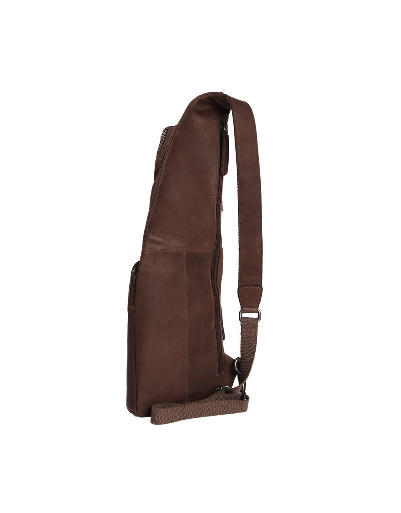 The Chesterfield Brand Leren Crossbodybag Braun