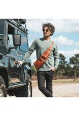 The Chesterfield Brand Leren Crossbodybag Braun