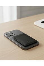 Mywalit Leder Magnetische Kartenhalter MagSafe Schwarz