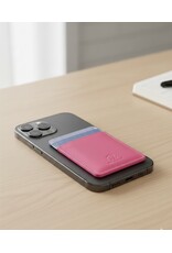 Mywalit Leren Magnetische Pashouder Kaarthouder Magsafe Roze
